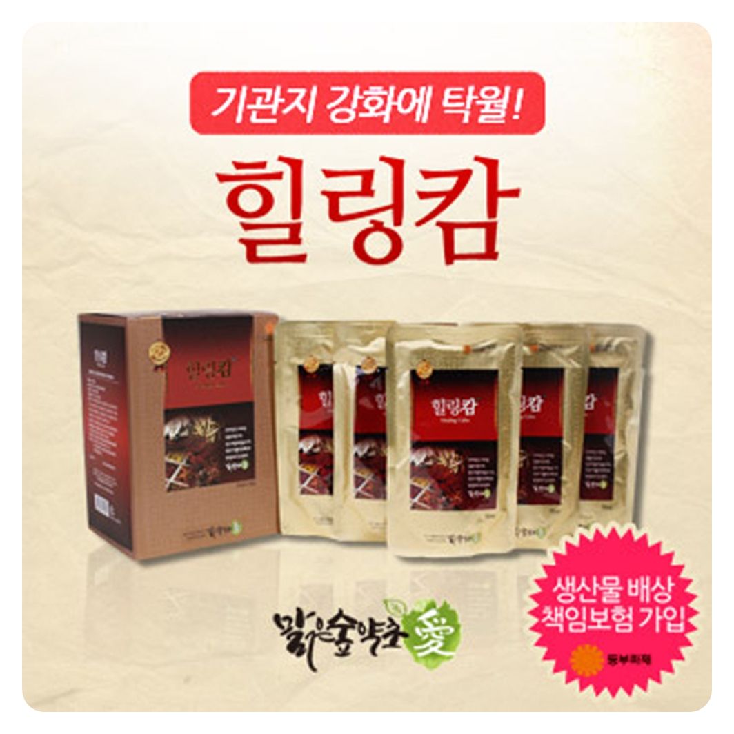 맑은숲약초애 면역력 간건강 힐링캄 ( 80ml x 30포)