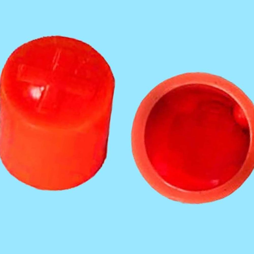 철근캡 실리콘 끝단캡 철근마개 16 19mm 500개