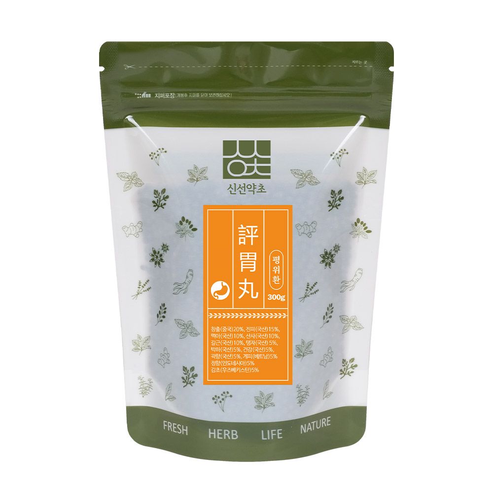 평위환 300g 창출 진피 맥아 산사 박하 지실 곽향