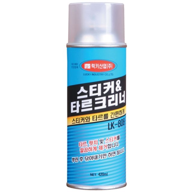 스티커-타르크리너 (20 EA) 420ML LK-808
