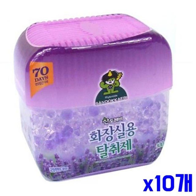 라벤더향 화장실용 탈취제 300g x10개