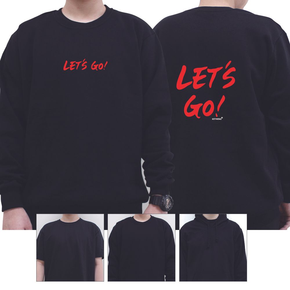 키밍 렛츠고 lets go 티셔츠 디자인 반팔