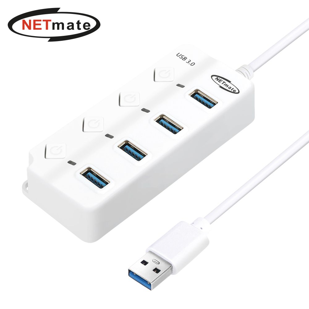 USB3.0 4포트 허브 (화이트)306