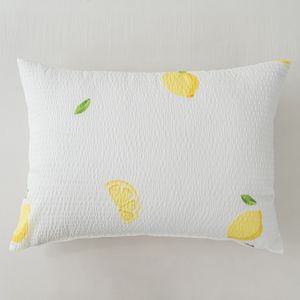 아이티알,MU 레몬 여름 베개 커버 50X70 1P 시어서커 시원한 침구