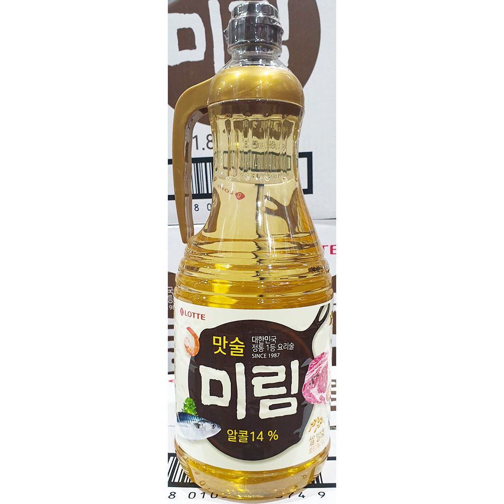 롯데칠성 미림 1.8L 잡내제거 업소 맛술 식당 식자재