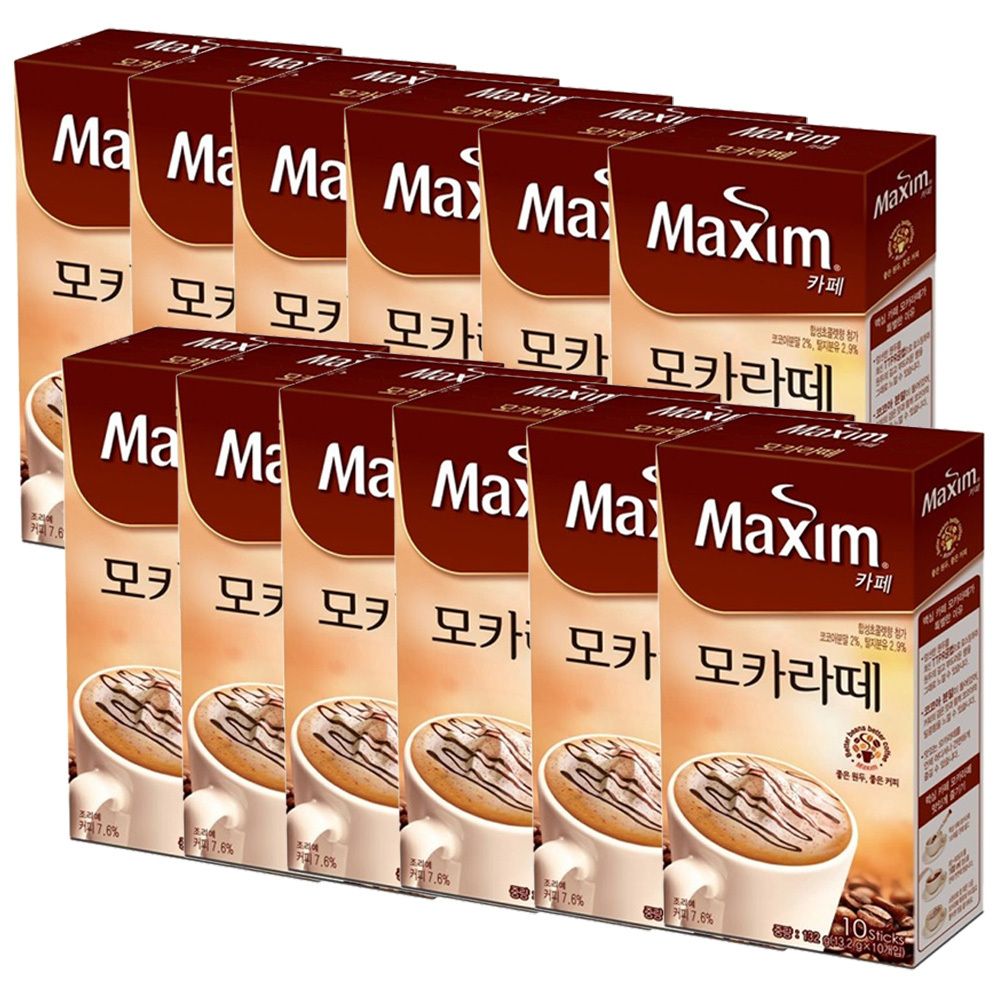 동서 맥심 카페 모카라떼 120T (10개입x12개)