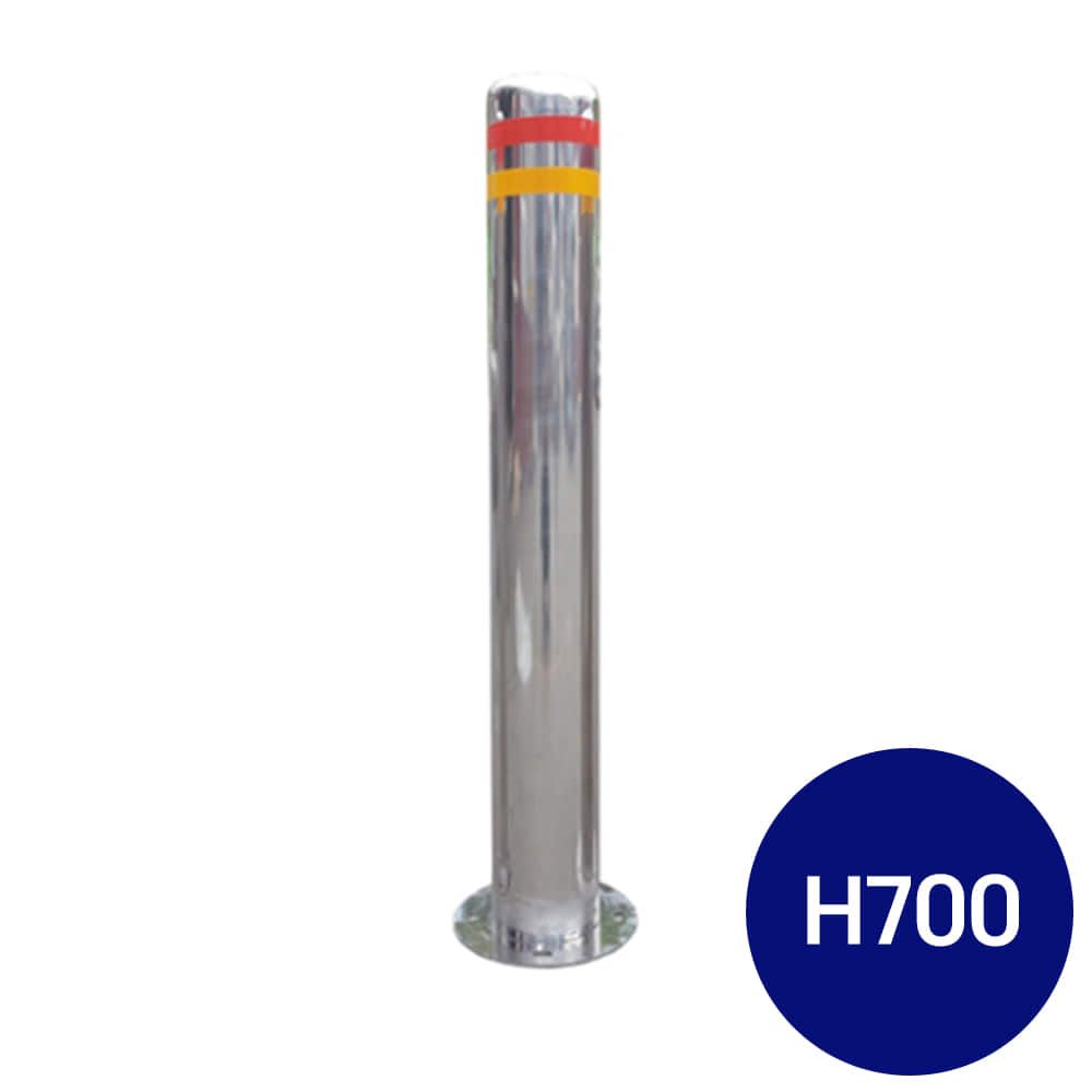 스텐 앙카식 일자형 볼라드 76파이 H700