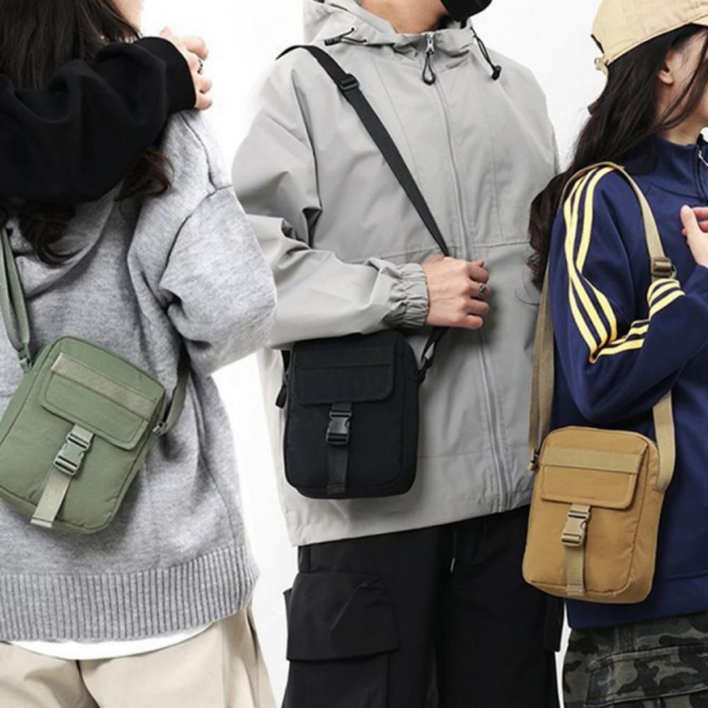 나일론 경량 크로스백 가방 미니백 데일리 산책