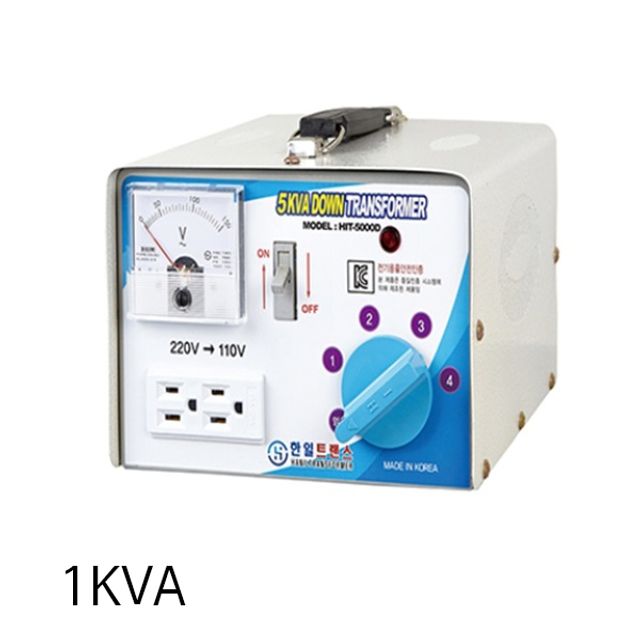 가정용 변압기 강압기 1KVA 도란스 110V 220V