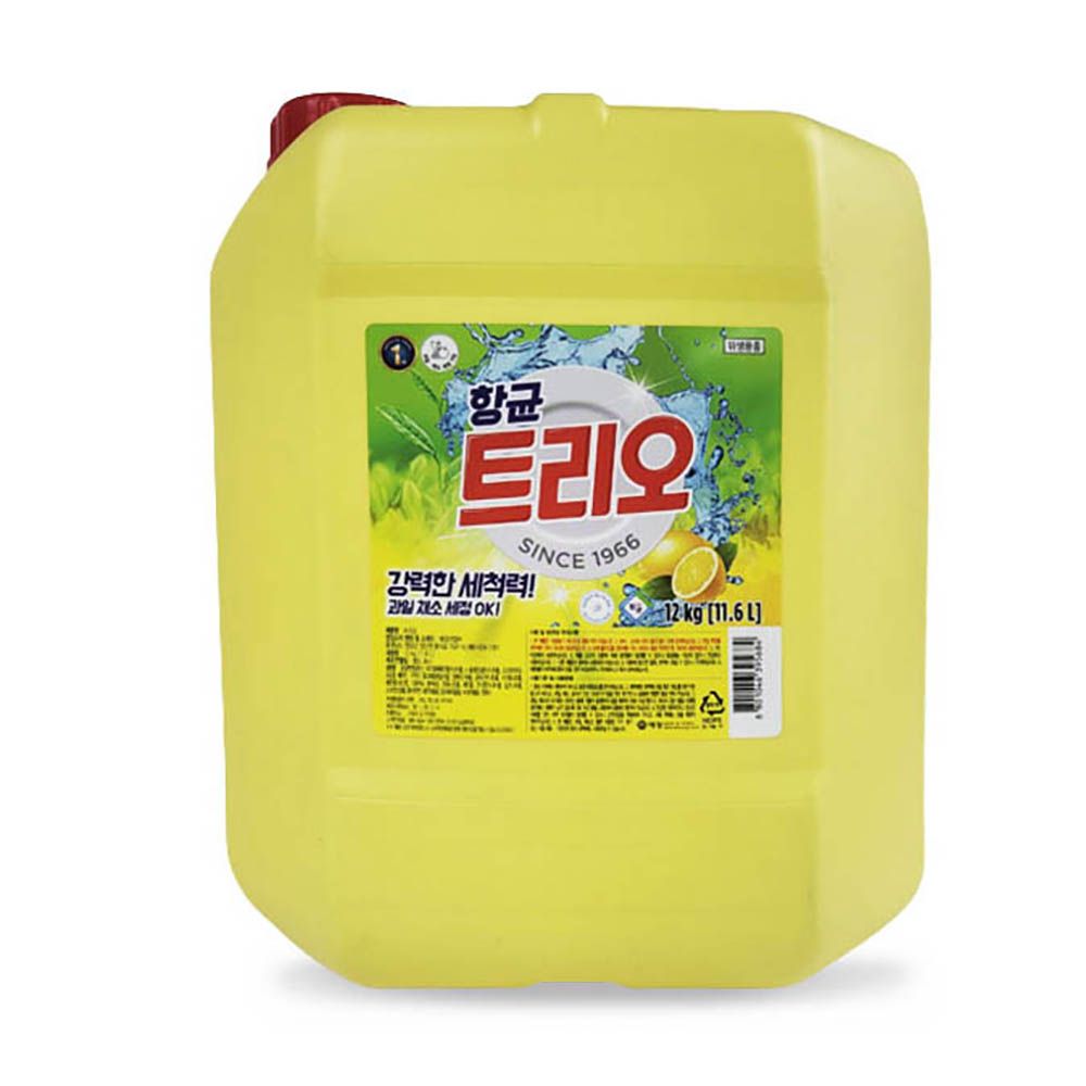 애경 트리오 업소 식장 대용량 주방 세제 12KG