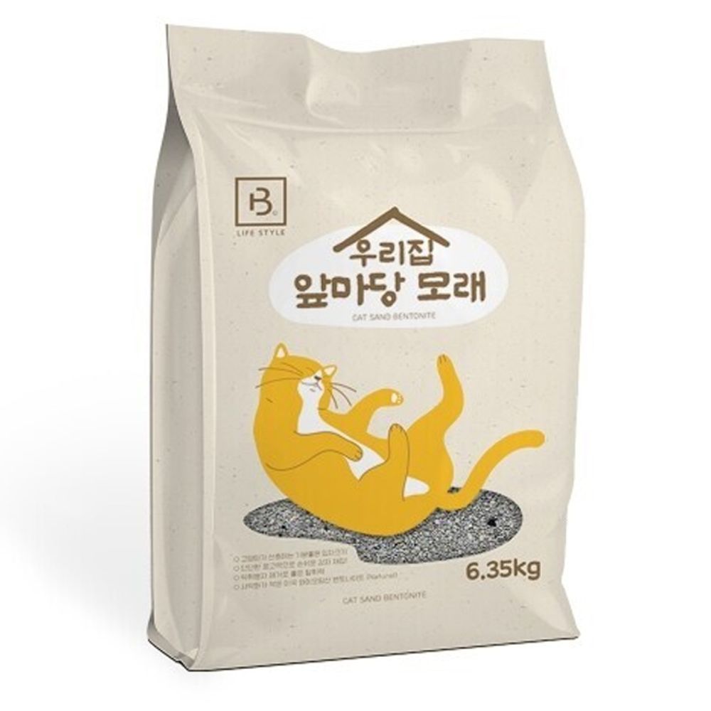 고양이 벤토나이트 모래 6.35kg 3P 모래삽 포함 샌드