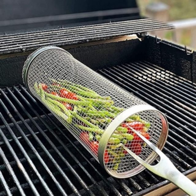 캠핑바비큐원통그릴(30cm)BBQ통