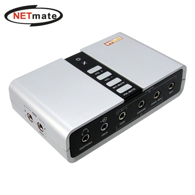 M-330 7.1채널 USB2.0 사운드 박스 S PDIF 지원