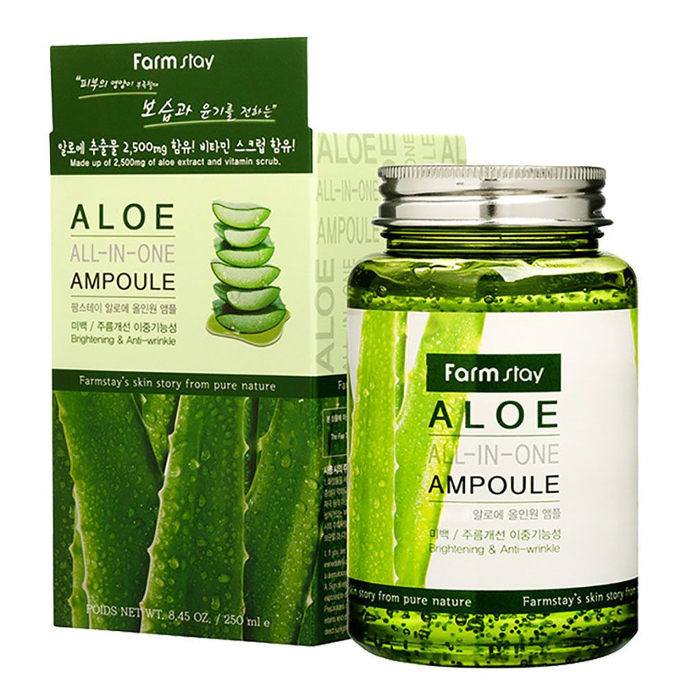 영양 아낌없이 듬뿍 수분가득 관리 알로에 앰플 250ml