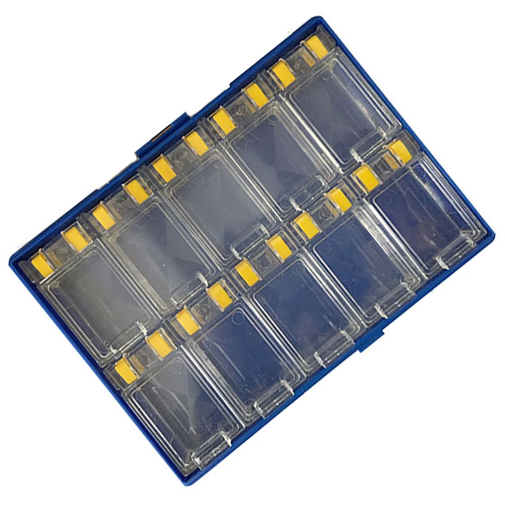 투명 소형부품함 N 10 칩 수납박스 정리함 세트
