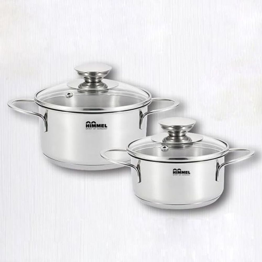 힘멜 인덕션 냄비 세트 라면 찌개 스텐 냄비 세트 2종