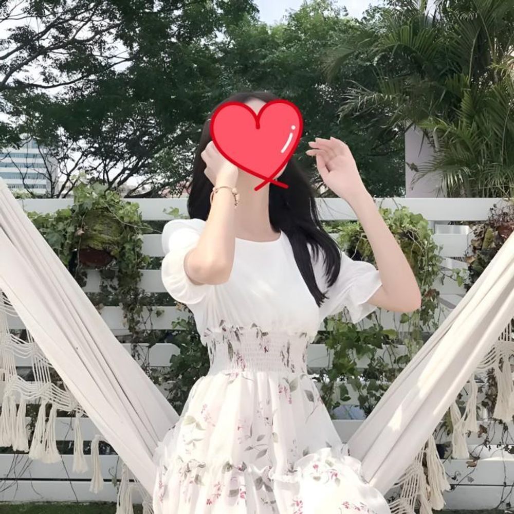 프릴소매 쉬폰 롱원피스 C06