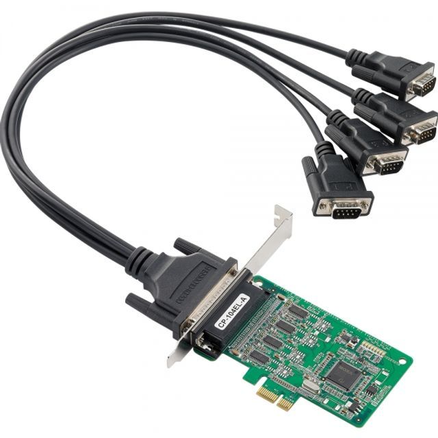 CP-104EL-A-DB9M 4포트 PCI Express 시리얼카드 슬림