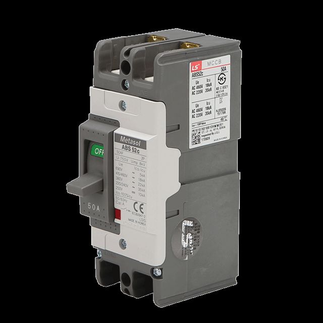 배선차단기 분전반용 ABS 52C 2P 50A 35KA