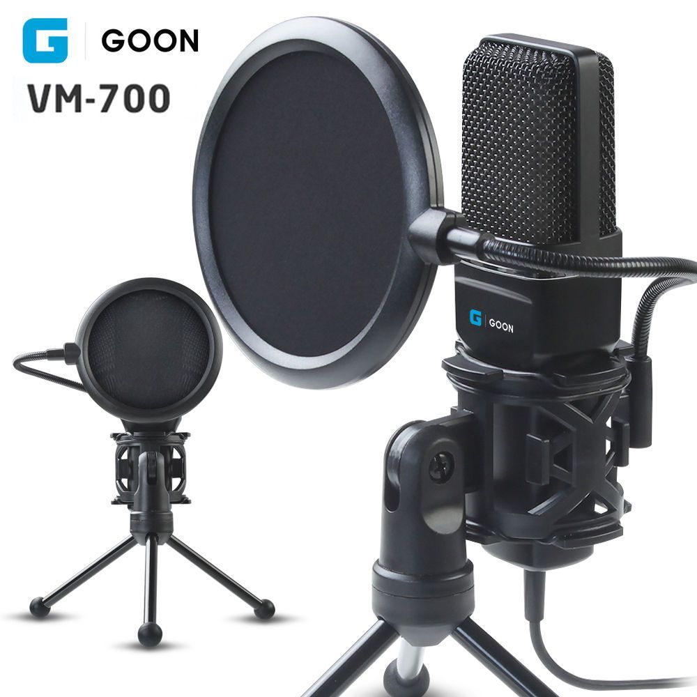 GOON 유튜버 1인방송 콘덴서 마이크 (VM-700)