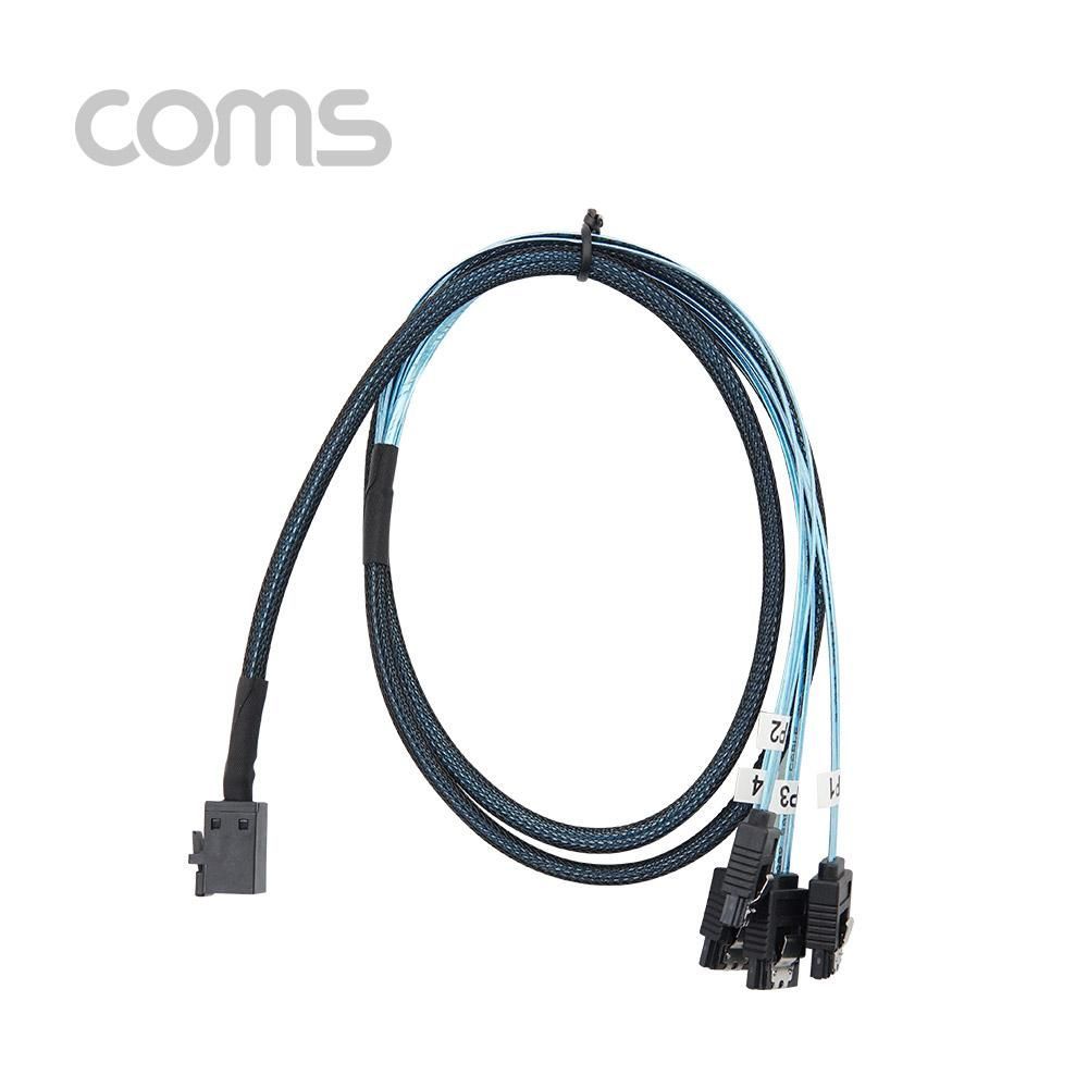 Coms SAS (SFF-8643SATA x 4) 케이블 내장형