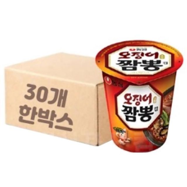 농심 오징어짬뽕컵(30개/BOX)