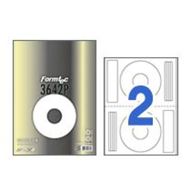 폼텍 컬러 LASER CD DVD 100매 CL 3642P