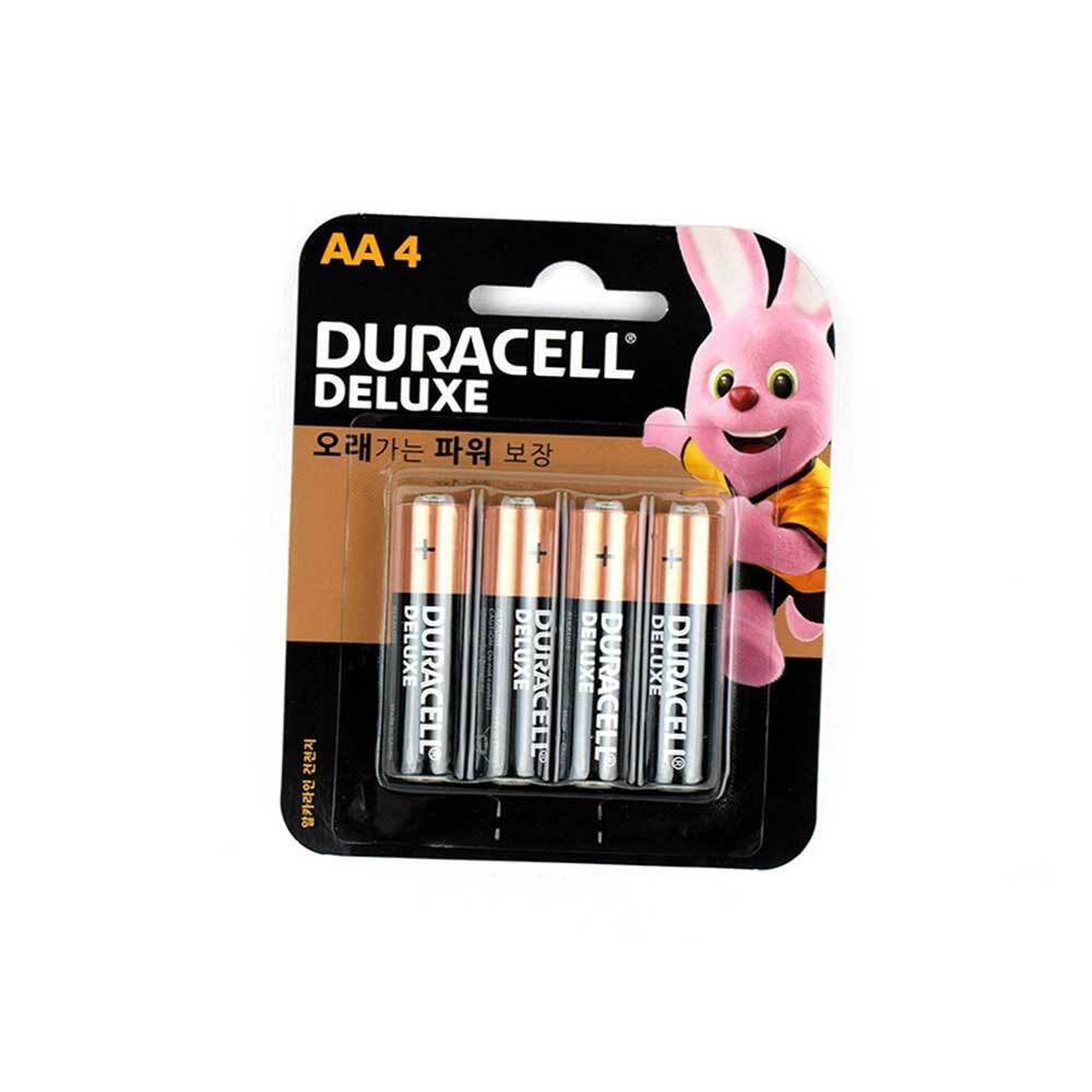 듀라셀 AA 4입 소형 배터리 4알 중간사이즈 작은 AA