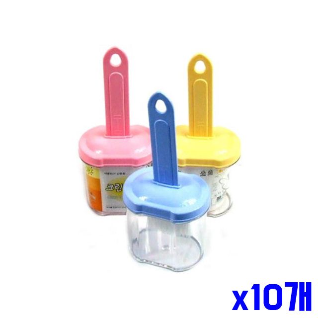 김브러쉬 양념솔 4.5x15.5cm x10개 김솔 부드러운