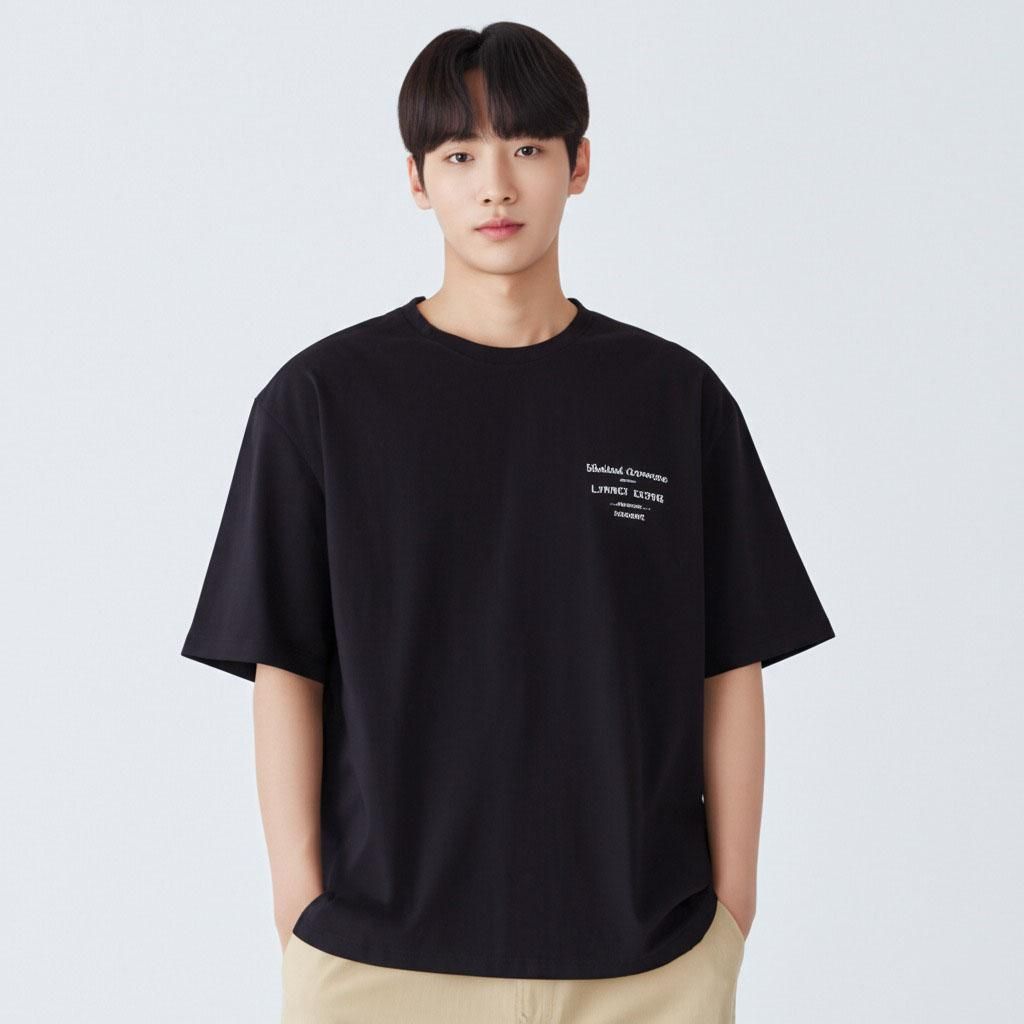 커플 반팔 티셔츠 시밀러