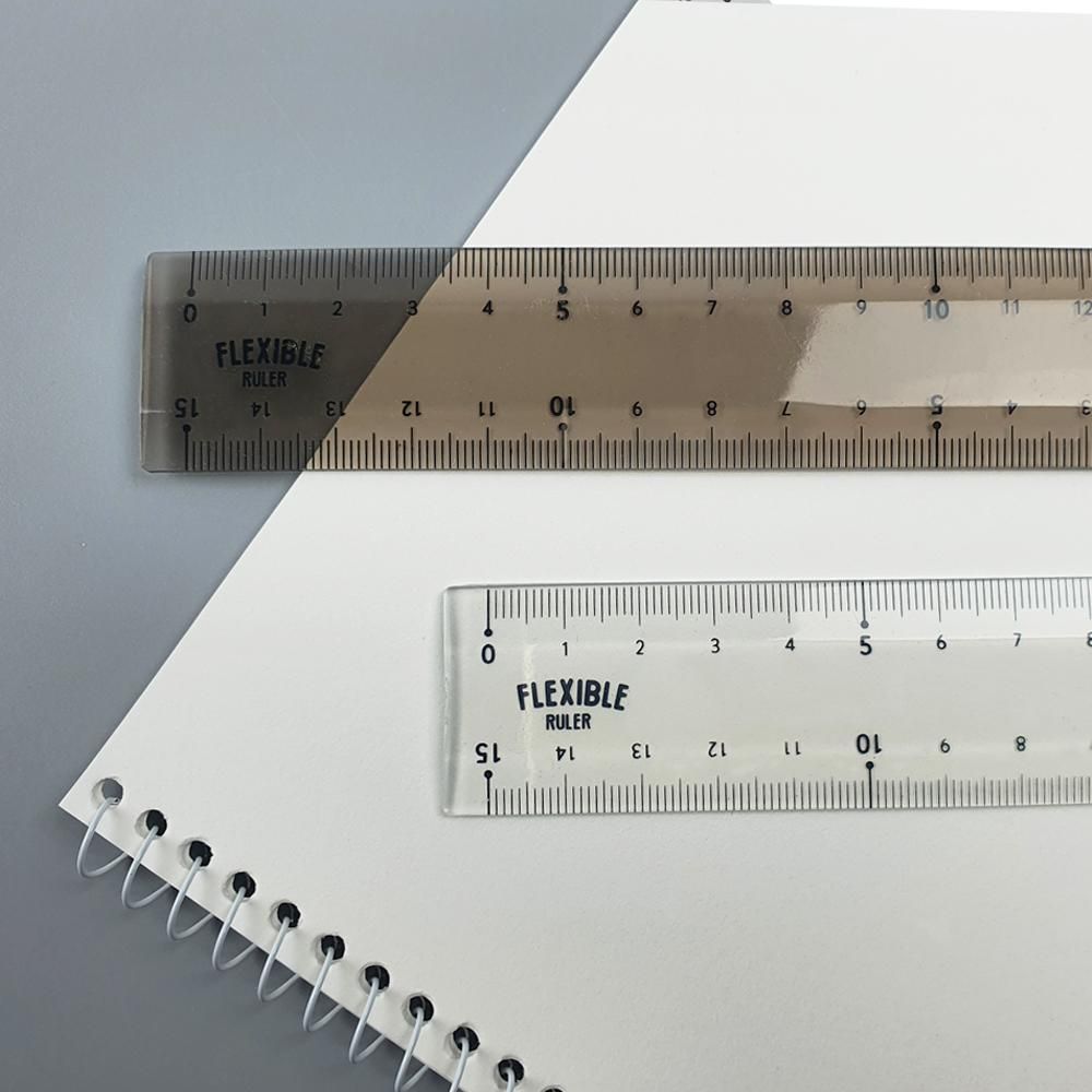 15cm 구부러지는자 (24개 1세트)