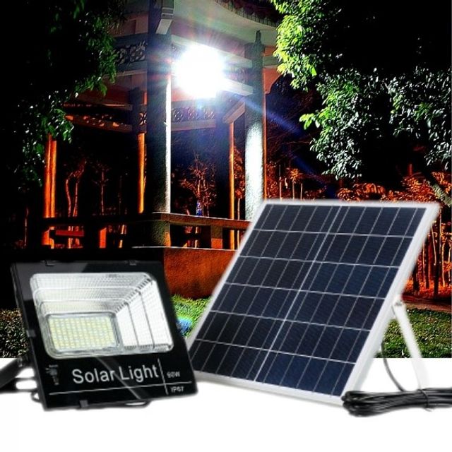 전기가 없는곳 설치 8단계조절 132LED+리모컨 SOLAR충