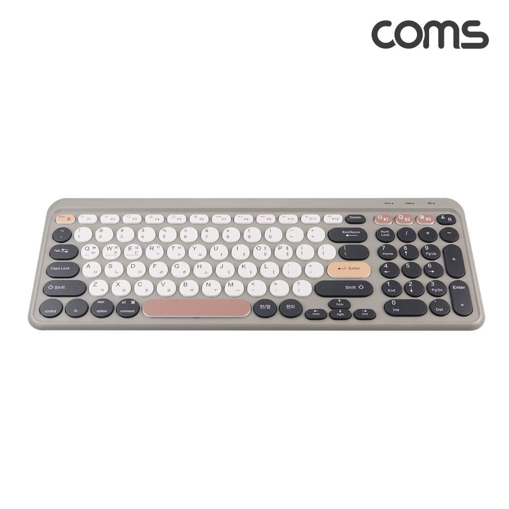 블루투스 무선키보드 2.4Ghz Bluetooth Brown AB105