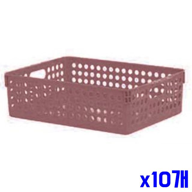 센서스바스켓 다용도 x10개 6호 수납정리 수납바스켓
