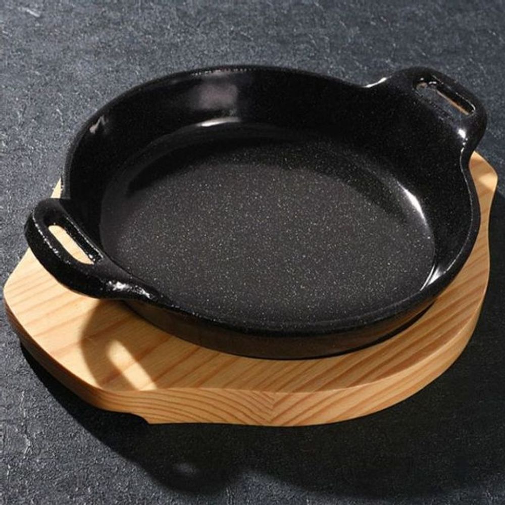 손잡이 주물팬 원형 IH 무쇄팬 스테이크팬 소 16cm