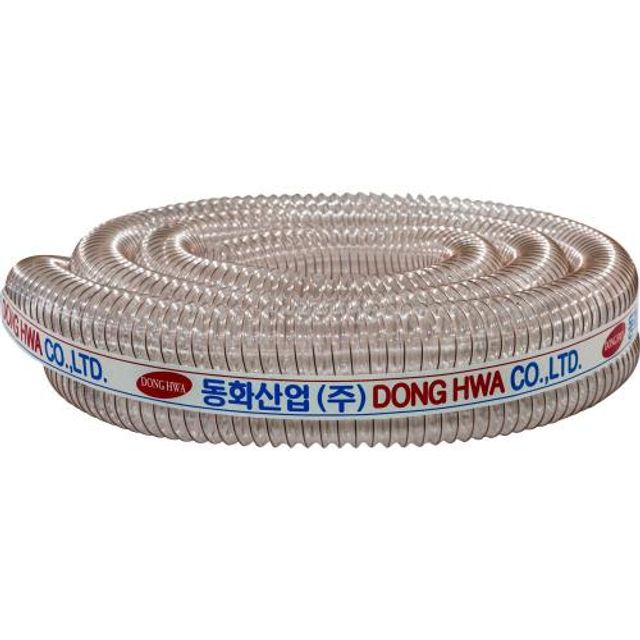 야성우레탄덕트호스 1EA 100MMx10M 투명
