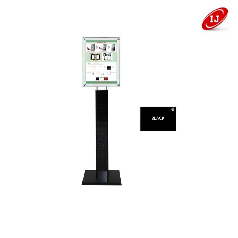 포스터 자석액자 스탠드 LG47B-AP A4 가로세로 검정