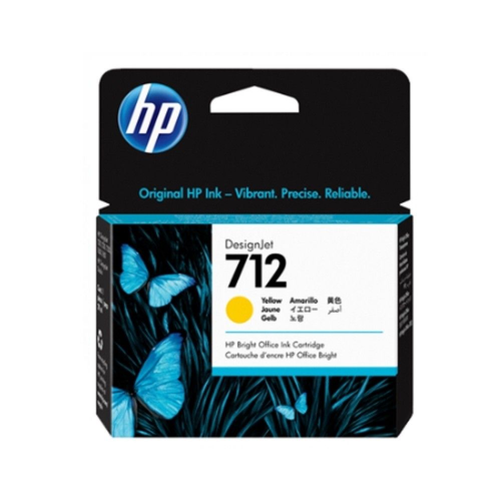 HP 정품잉크 NO.712 3ED69A 노랑