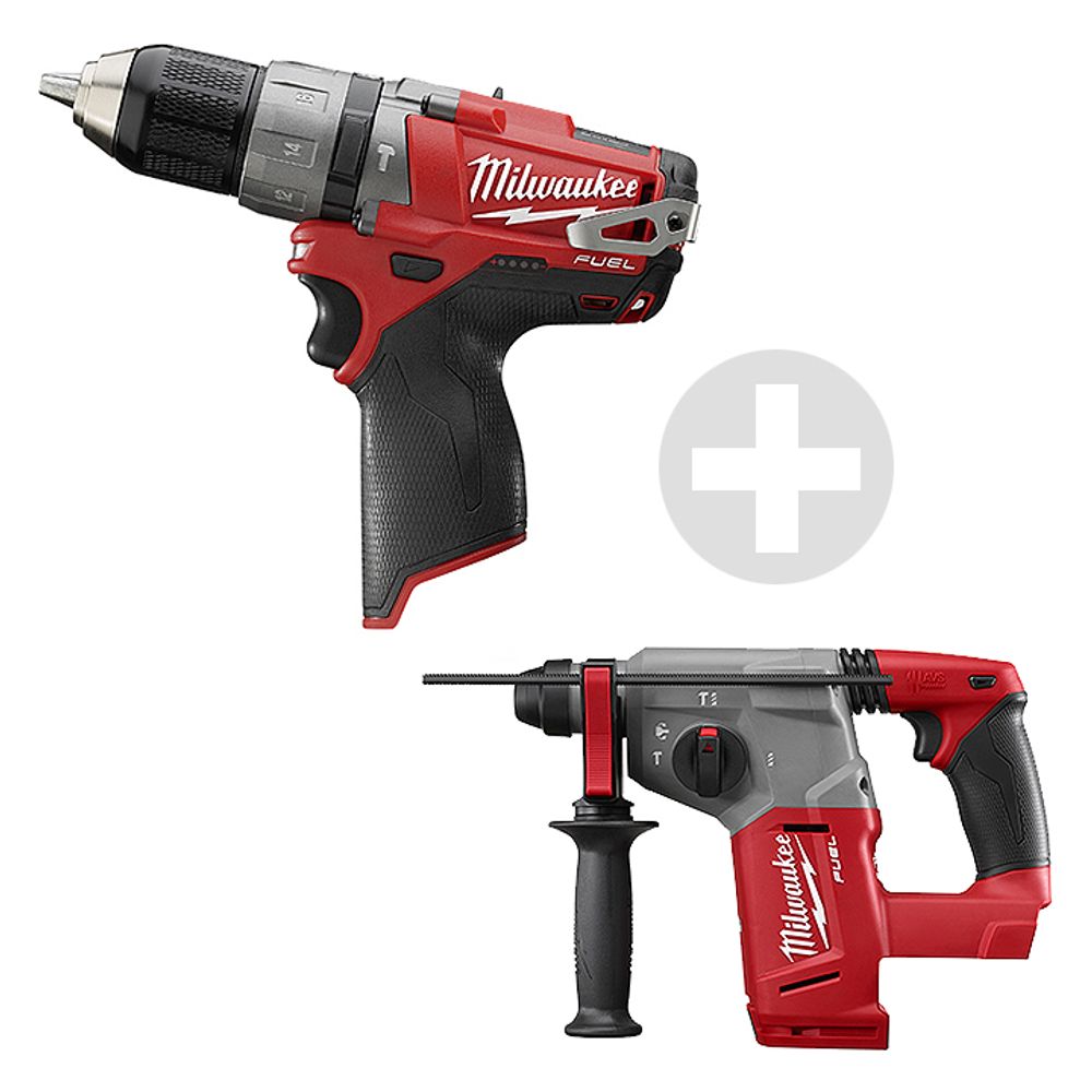 MILWAUKEE 충전콤보_M12FPP2B-602X 12V/6.0Ah/FUEL/