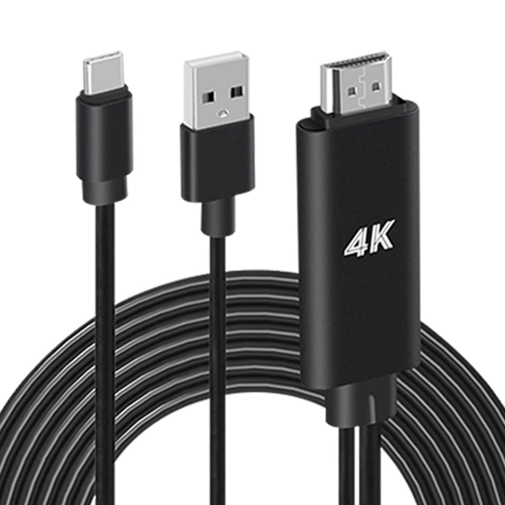 4K 핸드폰 미러링케이블 충전 USB Type-C타입 to HDMI