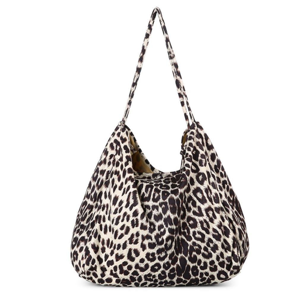 빅사이즈 호피 쇼퍼백 데일리 인기 가방 여성 숄더백
