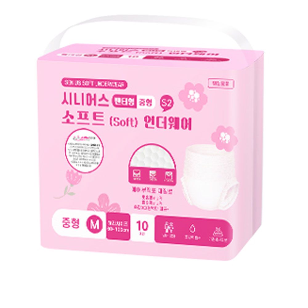 성인 팬티형 기저귀 강력 흡수 밴딩 샘 방지막 1BOX