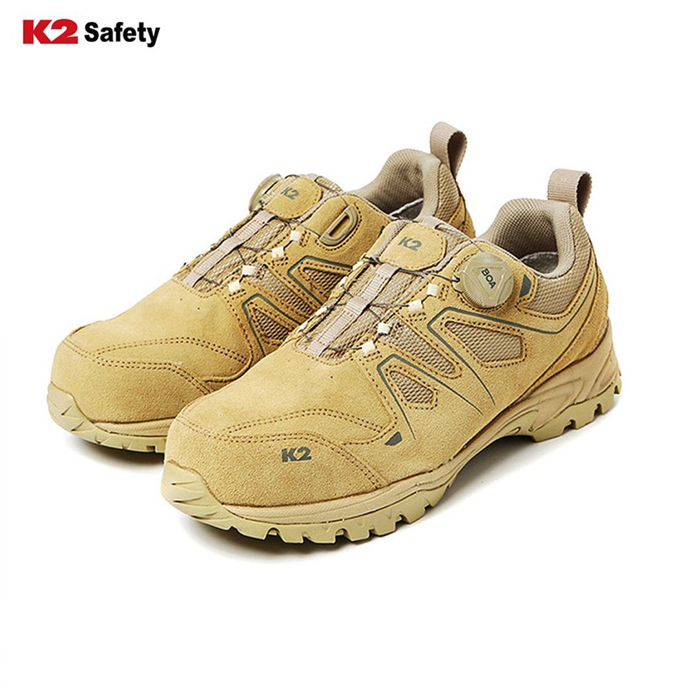 K2Safety K264 소가죽 다이얼 4형 보통작업용 안전화