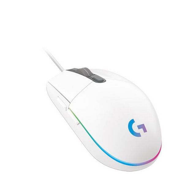 로지텍 광마우스(G102 LIGHTSYNC/화이트/Logitech)