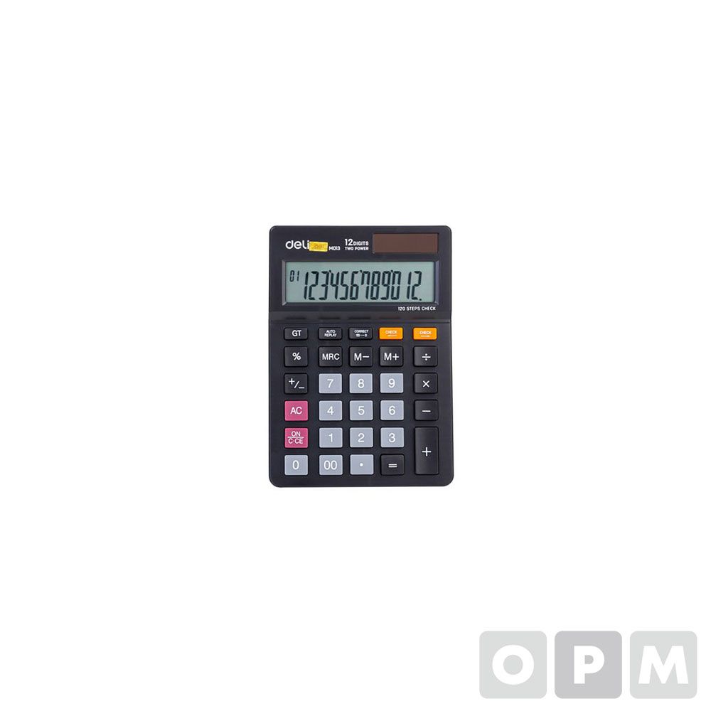 계산기 EM01320BK 블랙(규격-149x104mm 12자리)