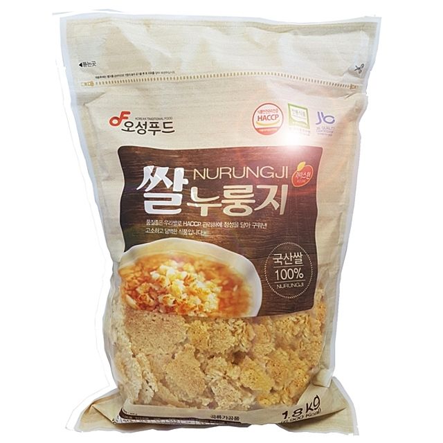오성푸드 1.8kg 대용량 쌀누룽지