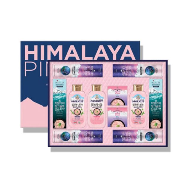 lg생활건강 히말라야 핑크솔트 스페셜 세트 바디워시 샴푸 비누 치약