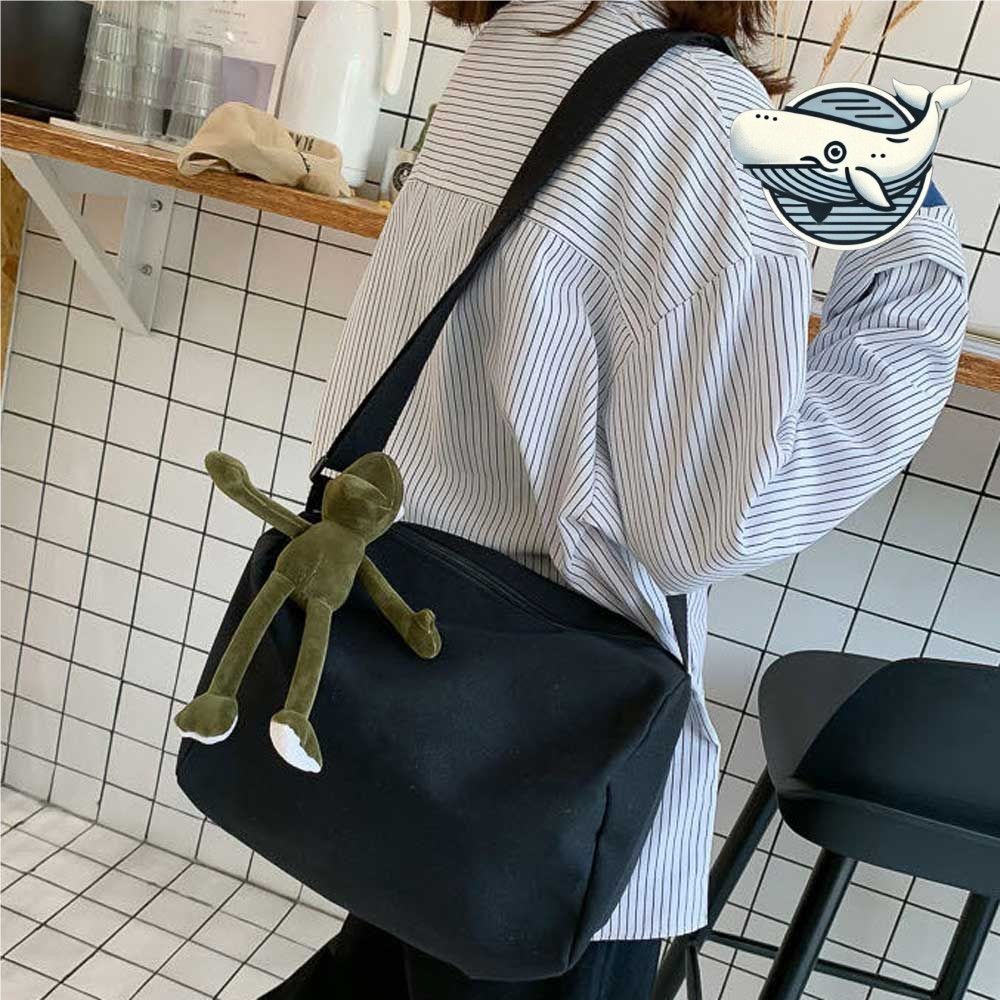 대학생 남녀공용 심플 캔버스 크로스백 다양한