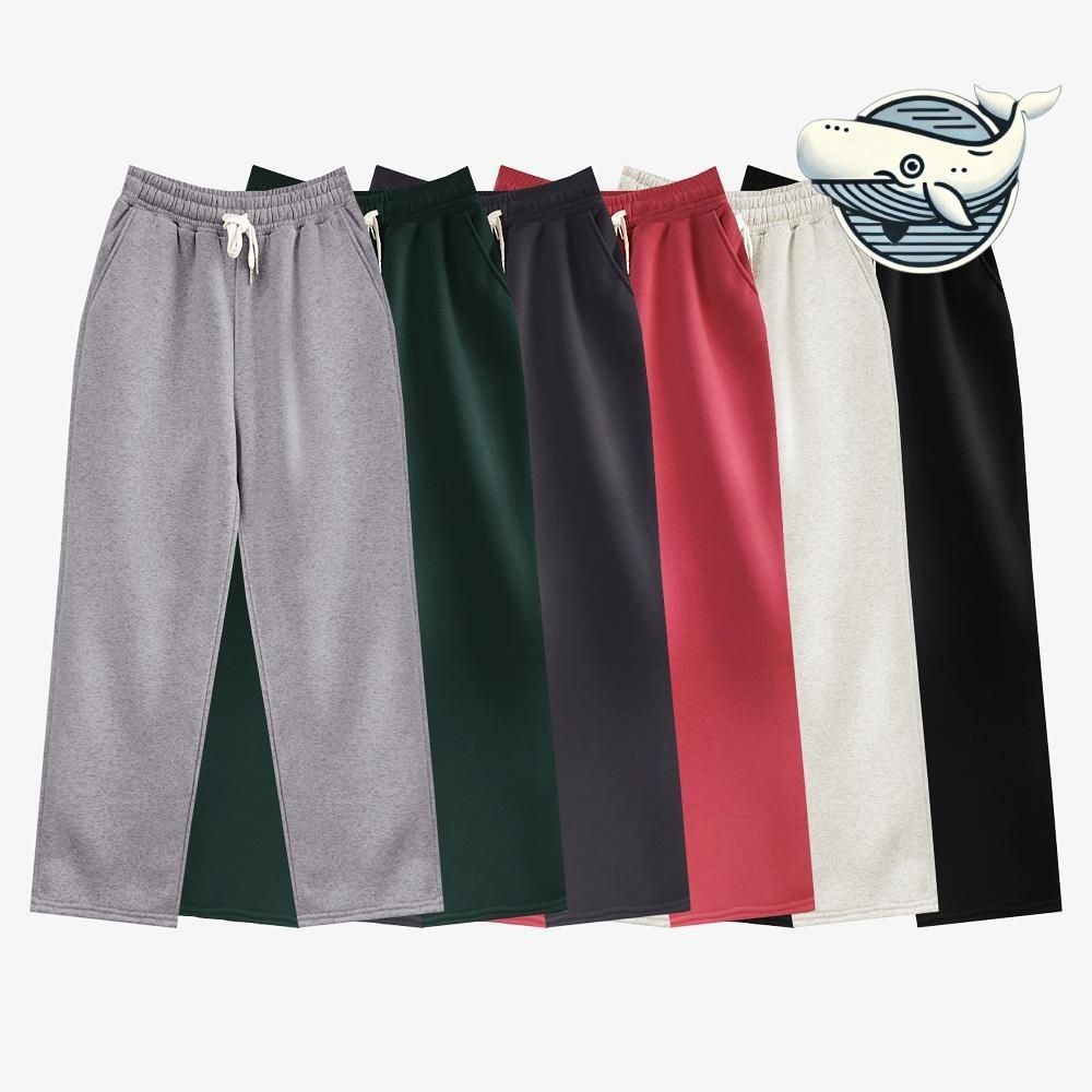 편안한 웰니스 스타일 여모바지 여름 기모
