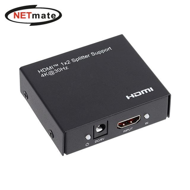 강원전자 넷메이트 NM-PTP12C 4K지원 HDMI 1 2 분배기